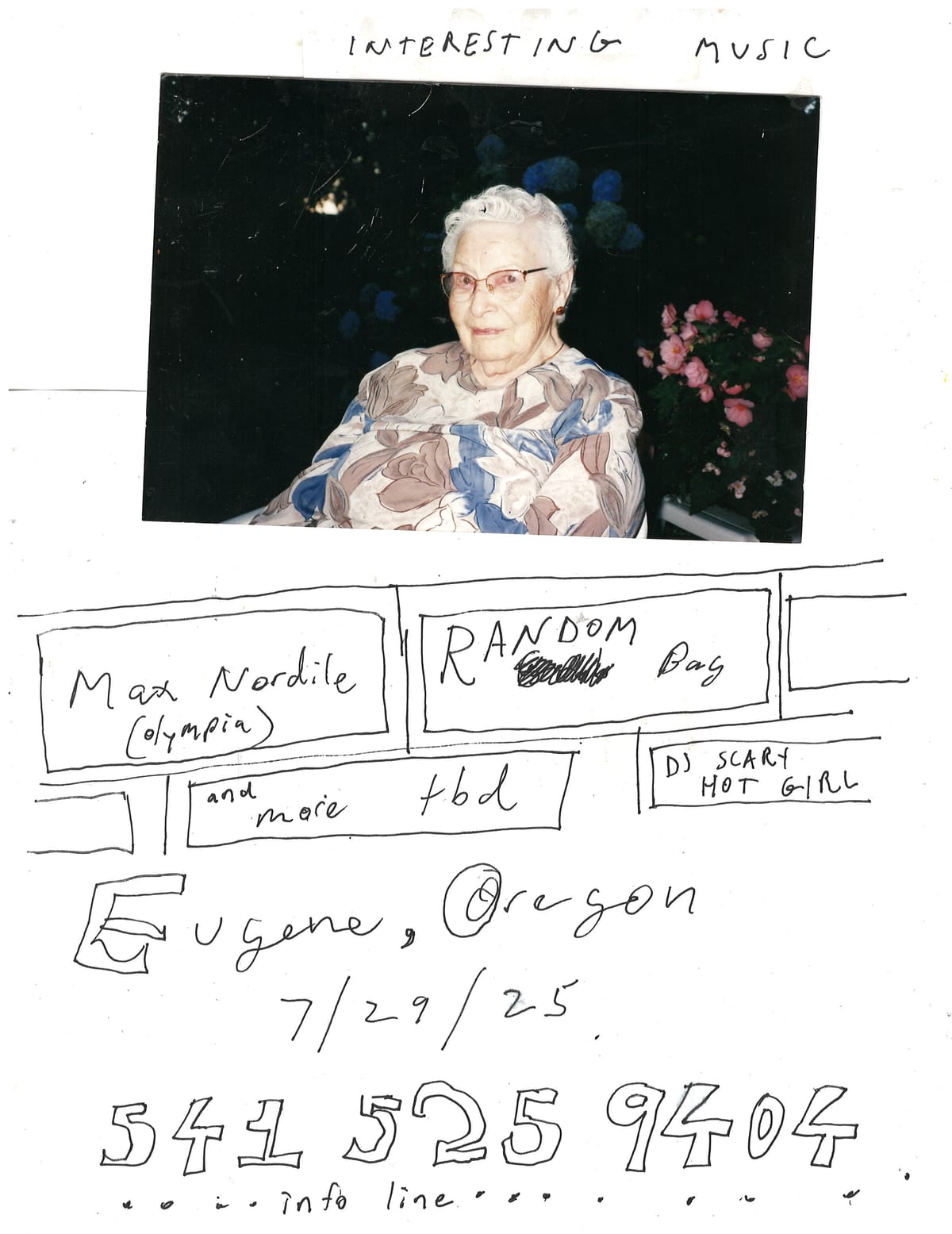 interesting music - rose garden solar powered show